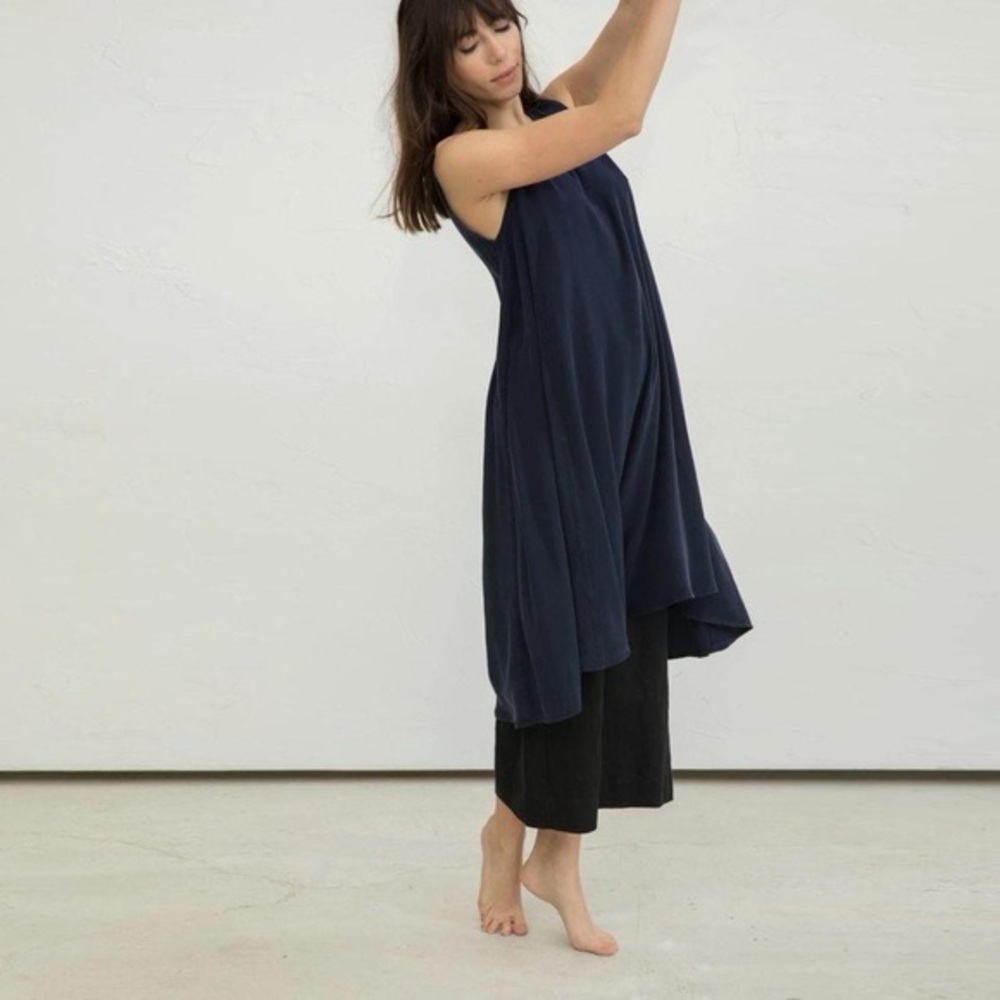 Elizabeth Suzann Harlow Dress in Black Silk Crepe